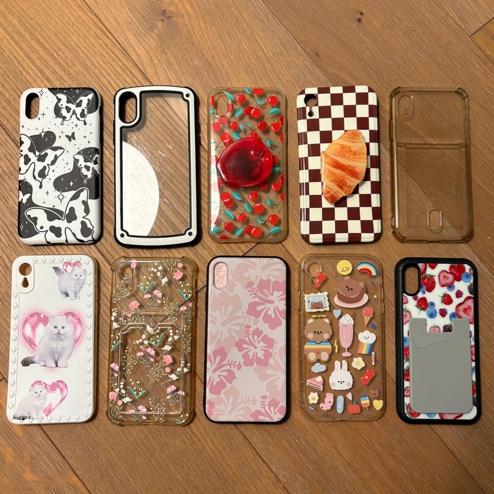 Bundle of 10 iPhone XR cases